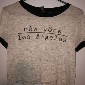 Forever 21 crop top.